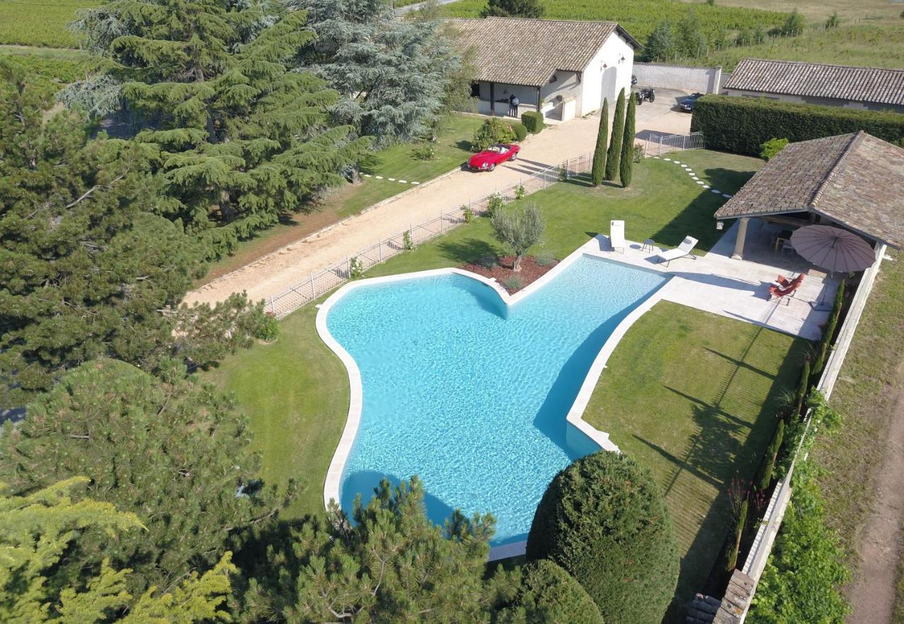 Bed and Breakfast Le Bel Air De Saint Jean Belleville-en-Beaujolais Exterior foto